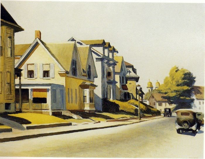 Edward Hopper Street Scene Glouceste
